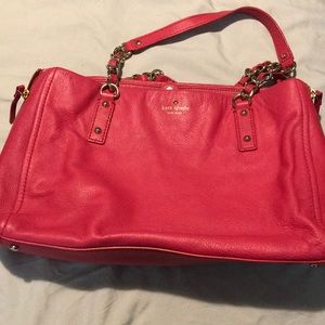 Pink Leather Kate spade